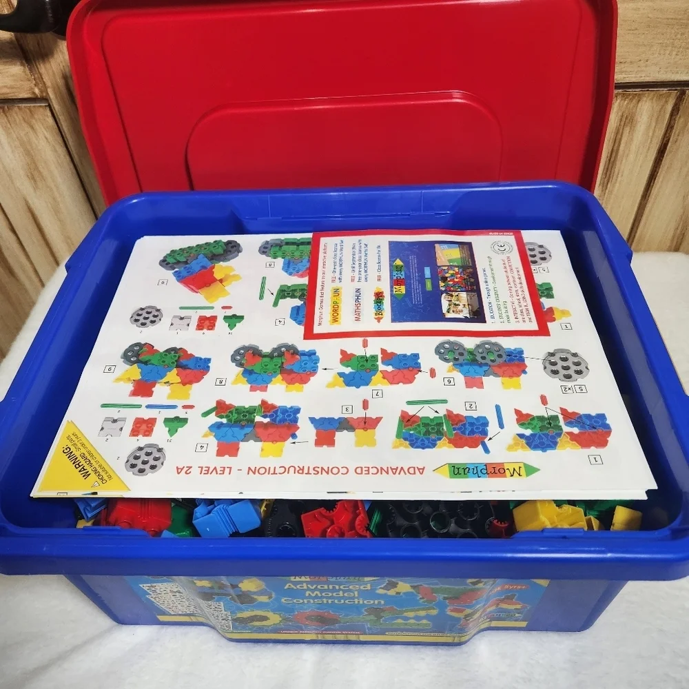 Morphan Advanced Model Colieful 500pc Building Blocks Set